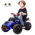 Quadriciclo Eletrico Infantil Bang Toys Tank Azul 12V Controle
