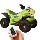 Quadriciclo Elétrico Infantil Dino Música Led 6V Wireless com Controle