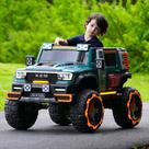Quadriciclo Elétrico Infantil Frente e Ré Kem 12v 4 Motores Carrinho Motorizado Caminhonete Até 8 anos Tração Led Mp3 Cinto de Segurança
