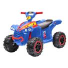 Quadriciclo Elétrico Mini Infantil Spider Led Disney Marvel 6V