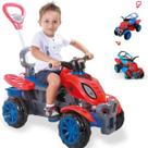 Quadriciclo Infantil Carrinho de Passeio Spider Menino Spyder