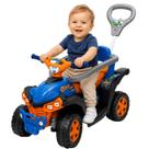 Quadriciclo Infantil de Empurrar e Passeio Maral Baby Quad Laranja
