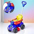 Quadriciclo Infantil Dog Menino Azul Passeio Seguro e Confortável