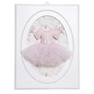 Quadrinho Balé Pérolas Saia De Bailarina Quarto Bebê Infantil Menina Quadrinho Balé Pérolas Saia De Bailarina Quarto Bebê Infantil Menina