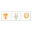 Quadrinhos Decorativos Quarto Bebê Bichinho Safari Divertido Quadrinhos Decorativos Quarto Bebê Bichinho Safari Divertido