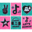 Quadrinhos Divertidosmusic Move Menina 6 Un - Junco Quadrinhos Divertidosmusic Move Menina 6 Un - Junco