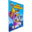 Quadrinhos HQ Gibi Graphic Novel Formatinho 13,50x19 cm Lombada com Grampos Pato Donald nº 35 Culturama