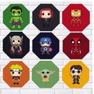 Quadrinhos Placas decorativas MDF MARVEL FUNKOS