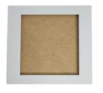 Quadro 20x20 com vidro incolor para uso em parede