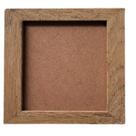 Quadro 20x20 com vidro incolor para uso em parede
