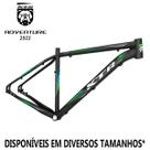Quadro 29 Aluminio KTR Adventure Disco Tamanhos Preto Fosco/ Azul/ Verde
