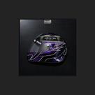 Quadro 3D Decorativo Helmet LH 2019 Preto - Gran Belo Quadro 3D Decorativo Helmet LH 2019 Preto - Gran Belo