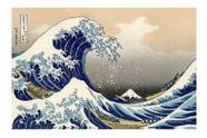 Quadro A Grande Onde Hokusai 40x60 Arte Moderna Sala