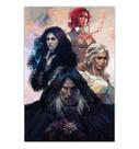 Quadro A3 em MDF The Witcher Pintura 001 - Placa