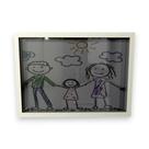 Quadro A4 de lembrança desenhos infantil capacidade 300 folhas Quadro A4 de lembrança desenhos infantil capacidade 300 folhas