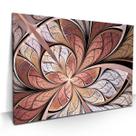 Quadro Abstrato Borboleta Rose para Sala Parede Decorativo