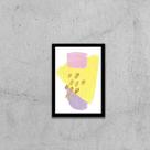 Quadro Abstrato Candie II 24x18cm
