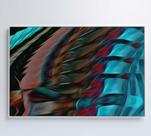 Quadro abstrato curvas