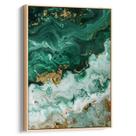 Quadro Abstrato - Eco de Cores e Formas Fluídas