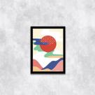 Quadro Abstrato Figurativo Colors Nature III 24x18cm