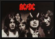 Quadro Ac/dc Highway To Hell Moldura 42x29cm
