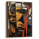 Quadro Africano Formas Abstratas de Expressão Contemporânea