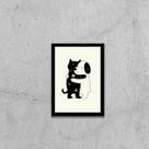 Quadro Amigos Apesar das Diferenças 24x18cm - com vidro Quadro Amigos Apesar das Diferenças 24x18cm - com vidro