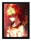 Quadro Anime Boku No Hero Academia Arte Poster Moldurado Quadro Anime Boku No Hero Academia Arte Poster Moldurado