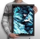 Quadro Anime Demon Slayer - Hashira da Névoa Tokito (Tamanho A3)