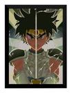 Quadro Anime Fly O Pequeno Guerreiro Arte Poster Moldurado Quadro Anime Fly O Pequeno Guerreiro Arte Poster Moldurado