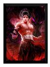 Quadro Anime Yu Yu Hakusho Arte Hiei Poster Moldurado