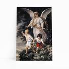 Quadro Anjo da Guarda Arte Religião Natureza Canvas 60x40cm