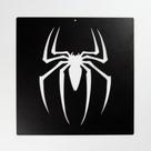 Quadro Aranha Spider Man 38x39 Cm Preto Lixa Quadro Aranha Spider Man 38x39 Cm Preto Lixa