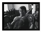 Quadro Arnold Schwarzenegger Poster Moldurado Decoração