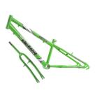 Quadro aro 24 ultra bikes em aço carbono com garfo rebaixado