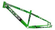 Quadro Aro 26 Freeride Kog Full X25 Freio Disco Tipo Viking Verde Neon com Branco