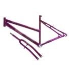 Quadro Aro 26 Ultra Bikes em Aço Carbono com Garfo Feminino