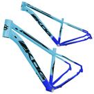 Quadro aro 29 Aluminio KOG tipo KSW Absolute Cabeamento interno Azul Cob degrade Azul com Preto
