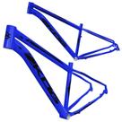 Quadro aro 29 Aluminio KOG tipo KSW Absolute Cabeamento interno Azul cobalto com Preto