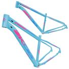 Quadro aro 29 Aluminio KOG tipo KSW Absolute Cabeamento interno Azul Piscina com Rosa