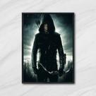 Quadro Arqueiro - Arrow 24x18cm - com vidro