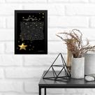 Quadro Arquétipo Da Estrela - Decreto 24x18cm - com vidro Quadro Arquétipo Da Estrela - Decreto 24x18cm - com vidro