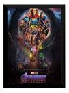 Quadro Arte Avengers Vingadores End Game 42x29cm