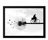 Quadro Arte Ciclista Bike Bicicleta Poster Moldurado