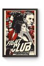 Quadro Arte Clube Da Luta Poster Moldurado Quadro Arte Clube Da Luta Poster Moldurado