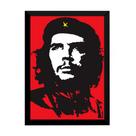 Quadro Arte Comunista Che Guevara Poster Moldurado