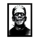 Quadro Arte Desenho Cinema Cult Frankenstein Monstro 42x29cm Quadro Arte Desenho Cinema Cult Frankenstein Monstro 42x29cm