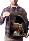Quadro Arte Estrela Da Manhã Lucifer O Anjo Caído Decoração