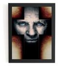 Quadro Arte Filme Hannibal Terror Poster Moldurado