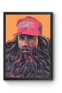 Quadro Arte Forrest Gump Poster Moldurado